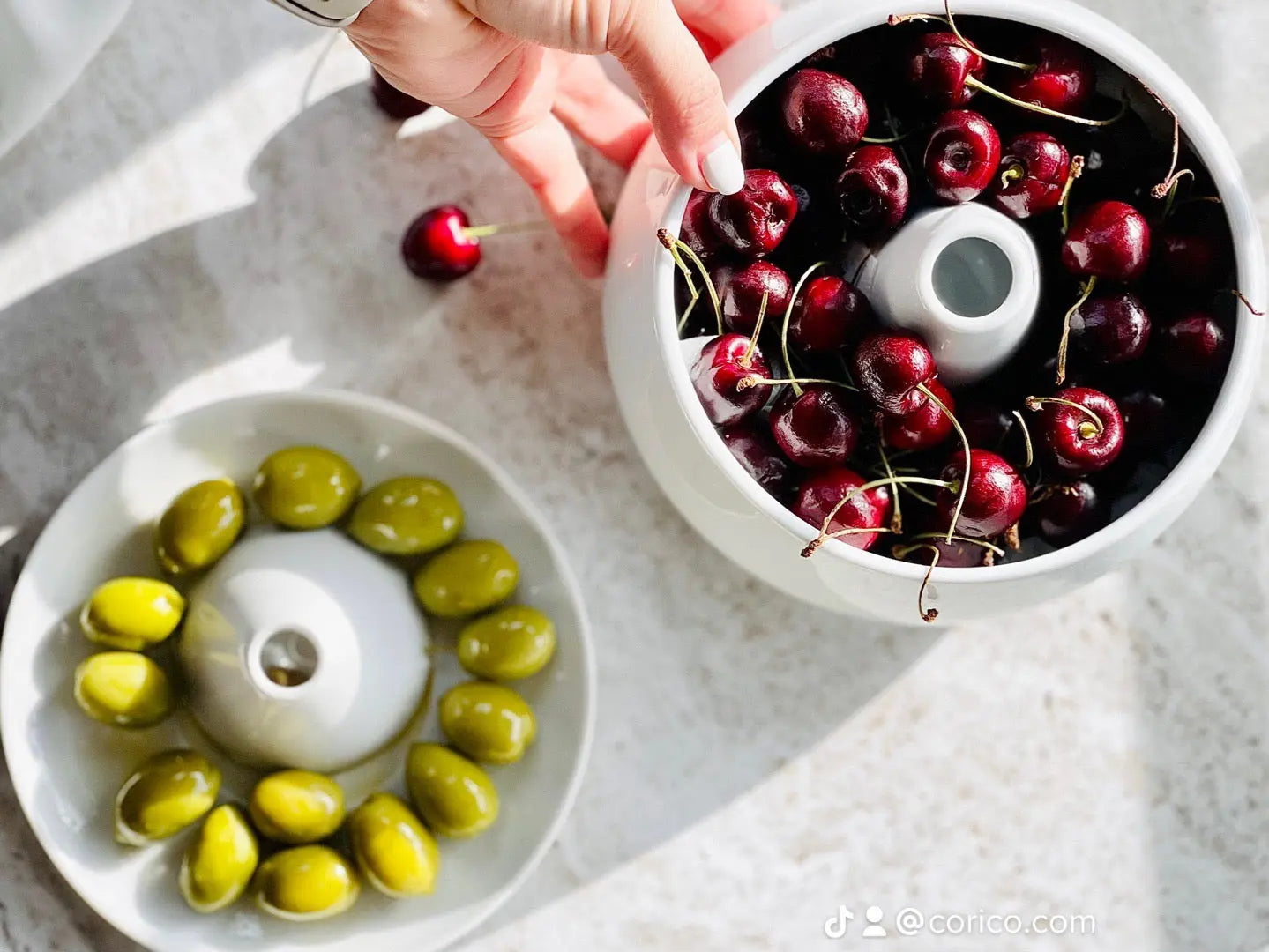 The Olive Boat and Cherry Bowl Bundle coricojewelry