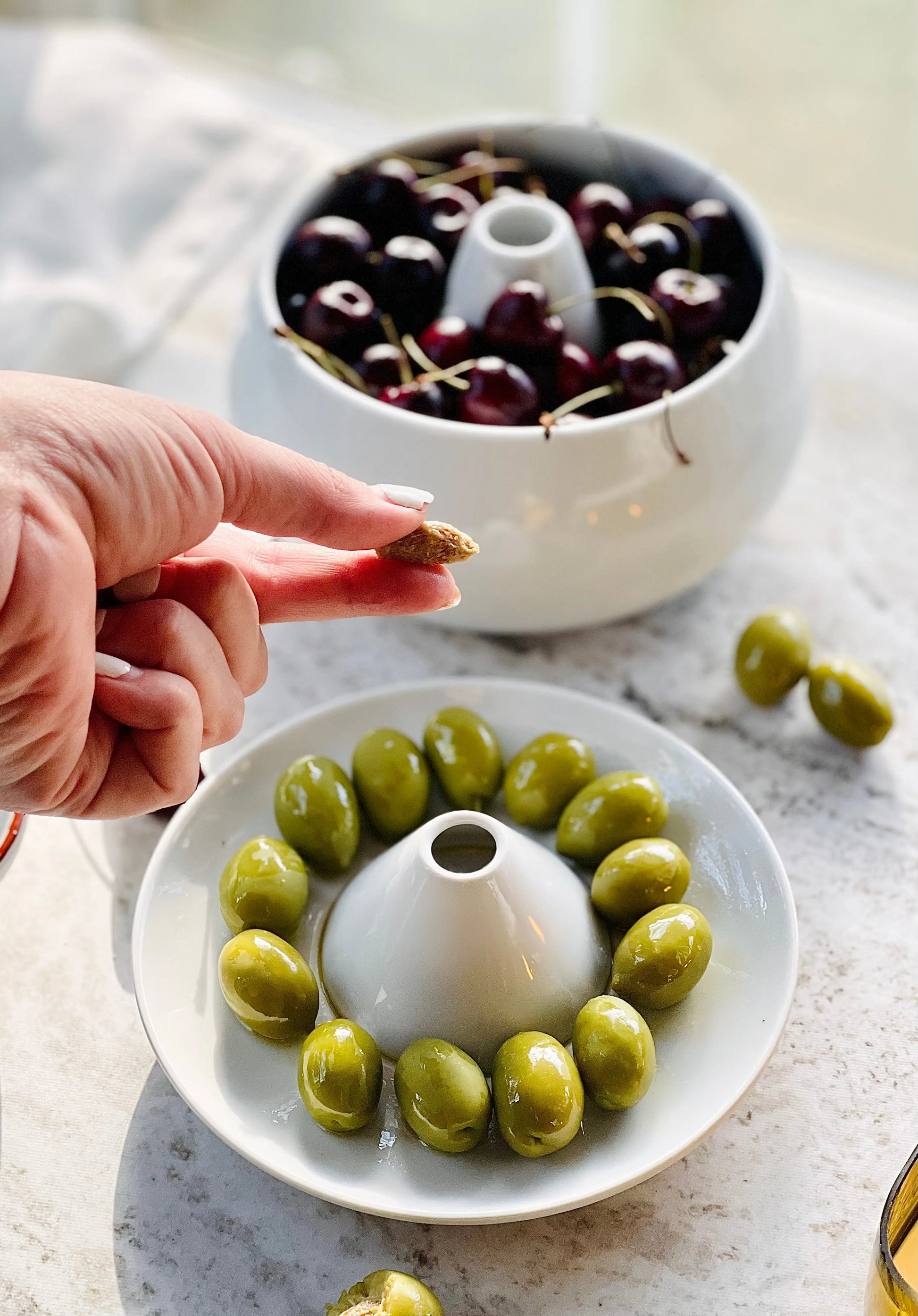 The Olive Boat and Cherry Bowl Bundle coricojewelry